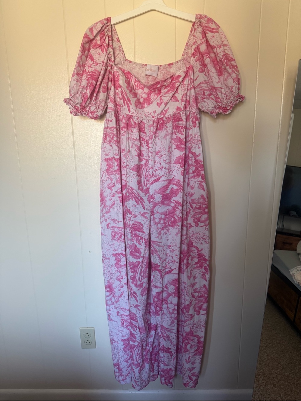 Selkie Pink Wide Leg Jumpsuit - Picture 5 of 9